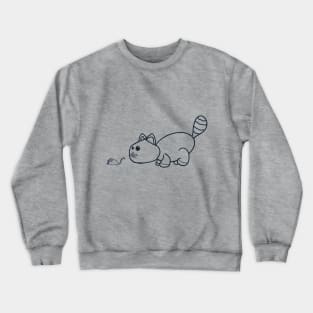 Poorly Drawn Cats : Francine Crewneck Sweatshirt